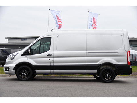 Ford Transit 350 2.0 TDCI L3H2 Limited PB Edition Camera, Cruise, Carplay, LED, Trekhaak, Stoelverwarming, 185pk, NAVI, Uniek!