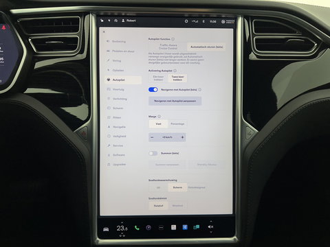 Tesla Model S 75D Base [ 3-Fase-17kW ] Aut. *PANO-WINDOW | LEATHER-FABRIC | AIR-SUSPENION | FULL-LED | NAVI-FULLMAP | KEYLESS | MEMORY-PACK | HEATED-COMFORTSEATS | DIGI-COCKPIT | CARBON-INLAY | AUTO-PILOT | 21"ALU*