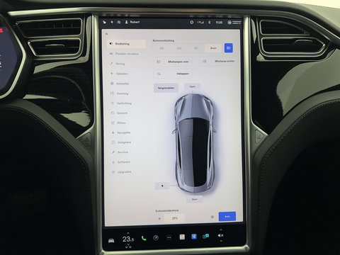 Tesla Model S 75D Base [ 3-Fase-17kW ] Aut. *PANO-WINDOW | LEATHER-FABRIC | AIR-SUSPENION | FULL-LED | NAVI-FULLMAP | KEYLESS | MEMORY-PACK | HEATED-COMFORTSEATS | DIGI-COCKPIT | CARBON-INLAY | AUTO-PILOT | 21"ALU*