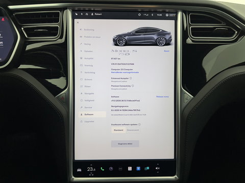 Tesla Model S 75D Base [ 3-Fase-17kW ] Aut. *PANO-WINDOW | LEATHER-FABRIC | AIR-SUSPENION | FULL-LED | NAVI-FULLMAP | KEYLESS | MEMORY-PACK | HEATED-COMFORTSEATS | DIGI-COCKPIT | CARBON-INLAY | AUTO-PILOT | 21"ALU*
