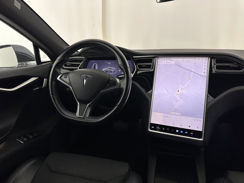 Tesla Model S 75D Base [ 3-Fase-17kW ] Aut. *PANO-WINDOW | LEATHER-FABRIC | AIR-SUSPENION | FULL-LED | NAVI-FULLMAP | KEYLESS | MEMORY-PACK | HEATED-COMFORTSEATS | DIGI-COCKPIT | CARBON-INLAY | AUTO-PILOT | 21"ALU*