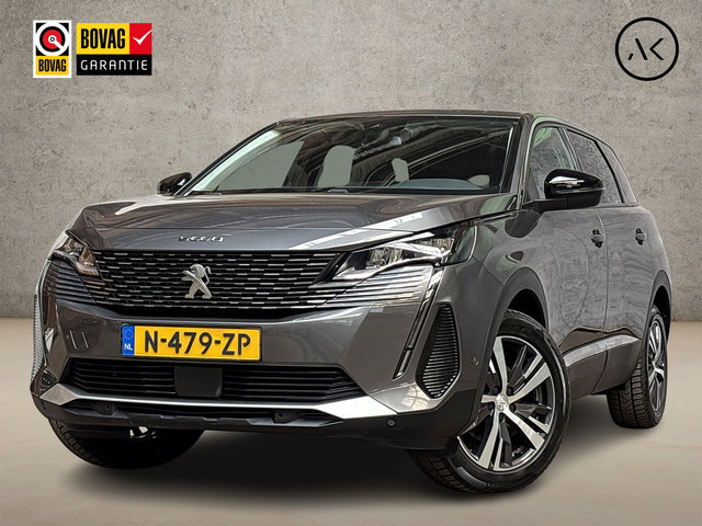 Peugeot 5008 - 1.2 PureTech Allure 7 Persoons (APPLE CARPLAY, GROOT NAVI, LEDER, 360 CAMERA, SPORTSTOELEN, GETINT GLAS, KEYLESS, NIEUWSTAAT)
