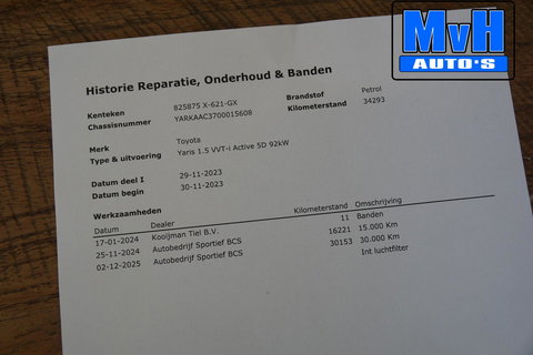 Toyota Yaris 1.5 VVT-i Active|CAMERA|ADAP.CRUISE|CARPLAY|NAP
