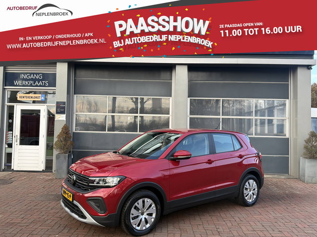 Volkswagen T-Cross - 1.0 TSI 95pk 2024 Rood 410 KM NIEUW !!