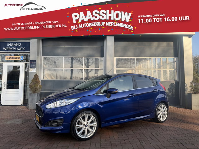 Ford Fiesta - 1.0 EcoBoost Titanium Bj 2014 km 99.608 Clima,14inch,Cv,Navi,Pdc 126PK