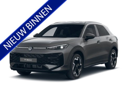 Volkswagen T-Roc - 1.5 eTsi 150PK R-LINE EDITION VW.TREKHAAK BLACK STYLE IQ LED/GRIL/LOGO STOEL/STUUR.VERW ELEK.KLEP 2026