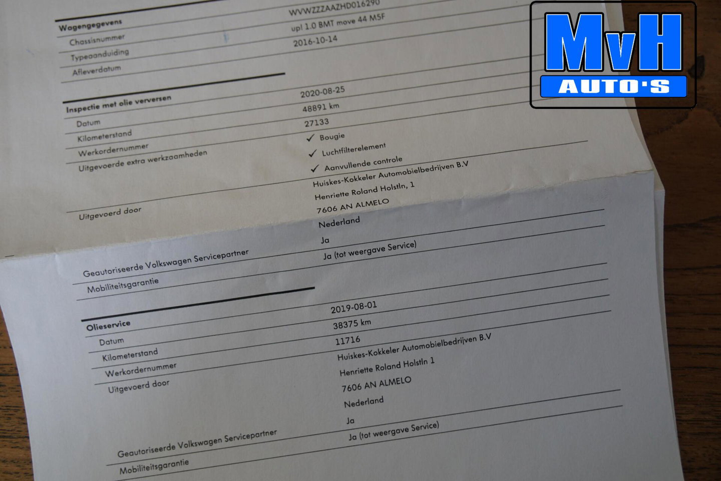 Volkswagen up! 1.0 BMT move up!|BLUETOOTH|AIRCO|DAB|ORG.NL