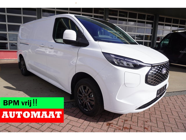 Ford E-Transit - Cust. 320L L2H1 Limited 65 kWh Automaat met Powerpack Nr. V053 | Airco | Cruise | Apple CP- Android auto | Trekhaak