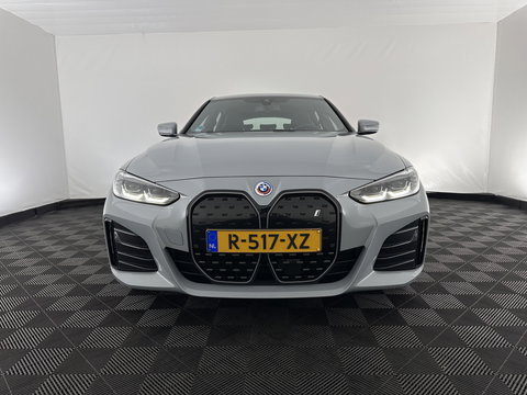 BMW i4 eDrive40 84 kWh [ 3-Fase ] (INCL.BTW) *LEATHER-MICROFIBRE | FULL-LED | ADAPTIVE-CRUISE | HEATED-SPORTSEATS | CAMERA | DAB | WIDESCREEN-DIGI-COCKPIT | NAVI-FULLMAP | ECC | PDC | 18''ALU*