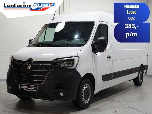 Renault Master - 2.3 DCI 135 pk L3H2 Navi, Camera v.a. 329,- p/mnd PDC V+A, 270 Graden Deuren, Smartphone Lader, 3-Zits, Nieuw