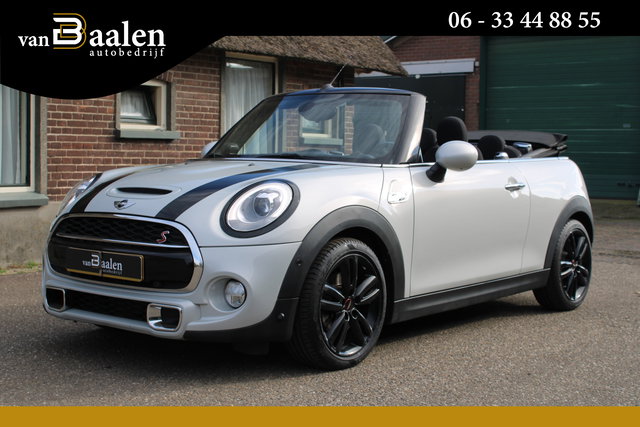 MINI Cooper S Cabrio - Mini 2.0 192Pk JCW AUTOMAAT XENON UNION JACK NAVI ECC 96000KM!!!