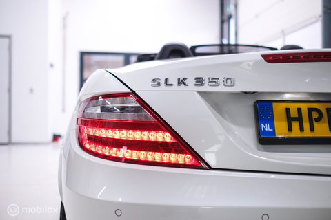 Mercedes-Benz SLK 350 V6 306 pk | Airscarf | Harman Kardon | Memory | LED | Navigatie | Keyless | Cruise | Zeer mooi | Lage km stand |