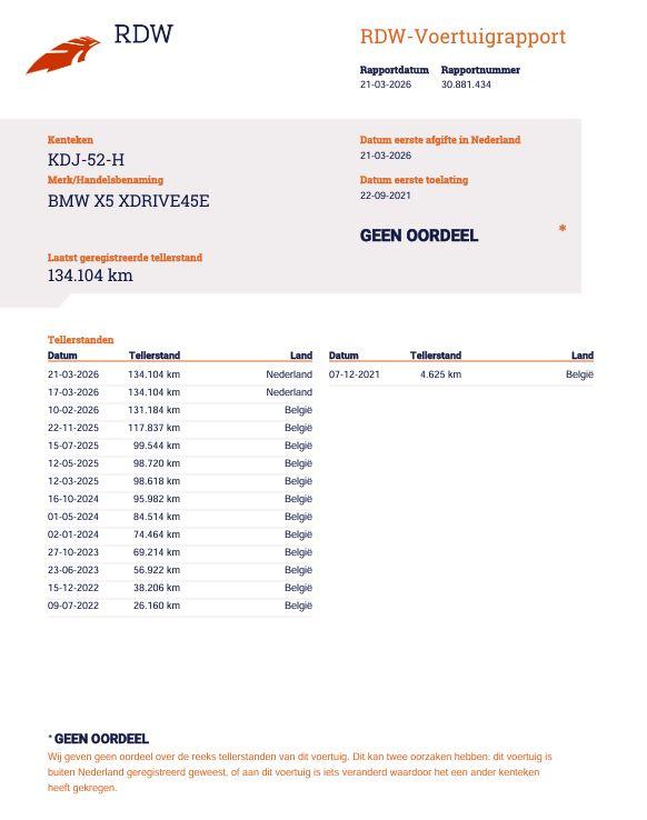 BMW X5 xDrive45e CARPLAY / CAMERA / DEALER ONDERHOUDEN /  LEER / STOELVERWARMING / BLACK ON BLACK