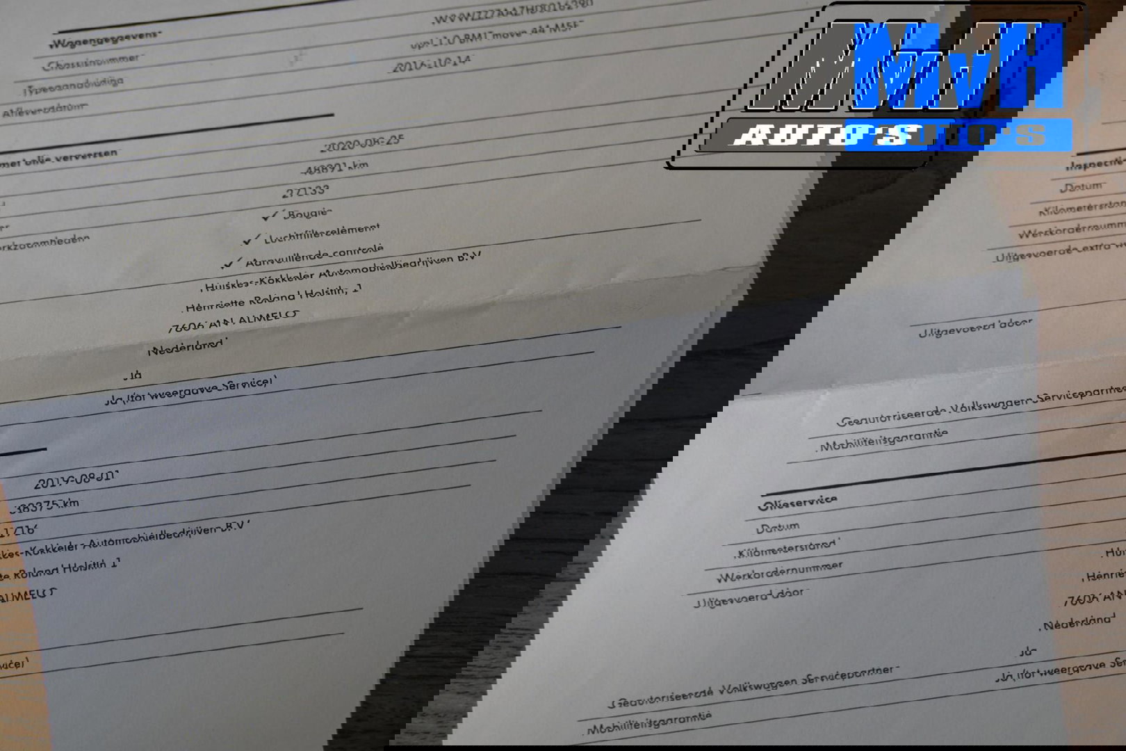 Volkswagen up! 1.0 BMT move up!|BLUETOOTH|AIRCO|DAB|ORG.NL