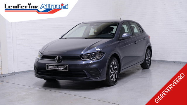 Volkswagen Polo - 1.0 TSI Life Business Navigatie NAP 1e Eig.  ACC ECC PDC v+a Apple-carplay Camera Digi-cockpit Stoelverwarming Rijklaar!