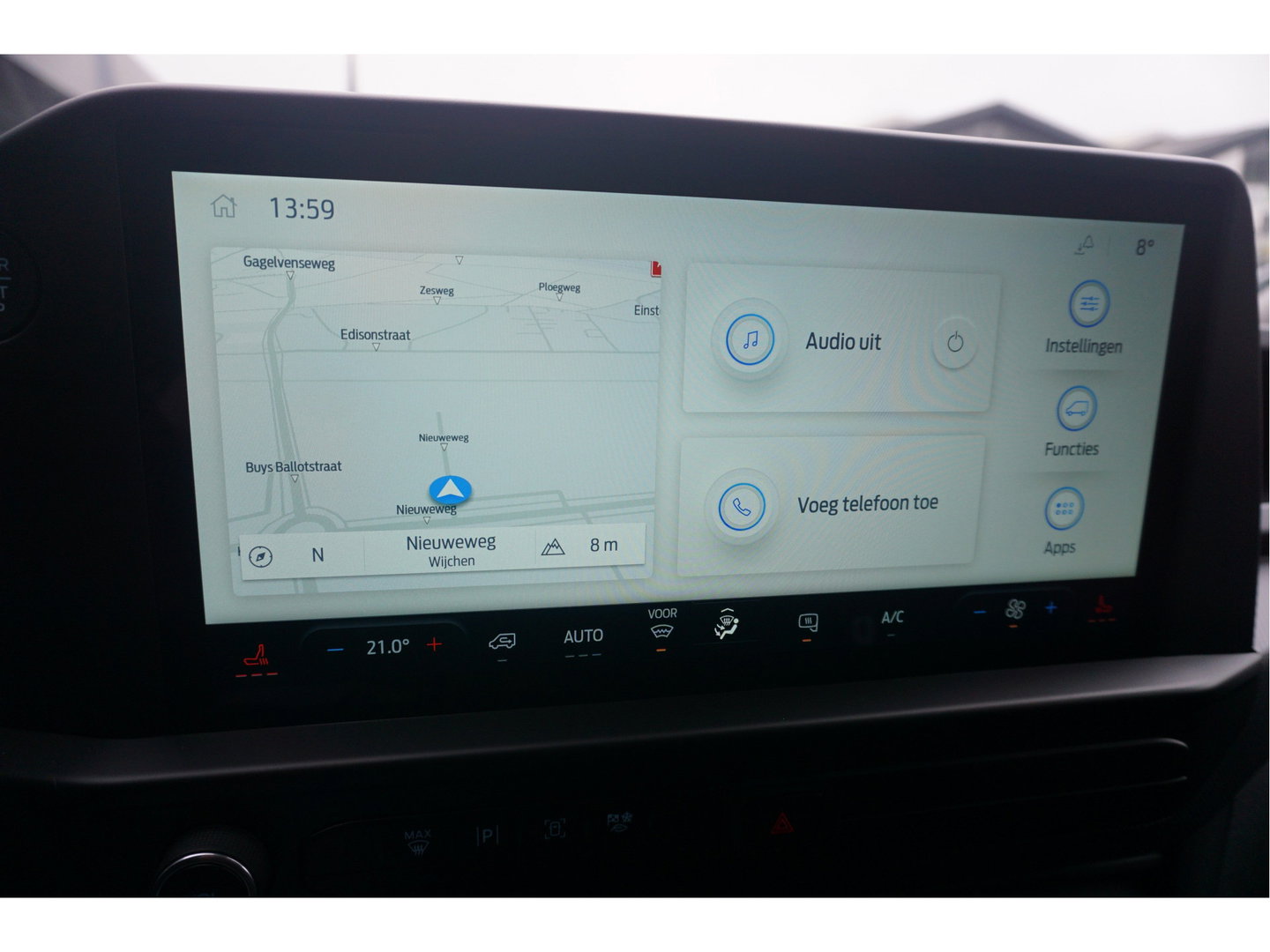 Ford Transit Custom 320L 2.5 PHEV Hybride 233PK Trend PRIJS INCL. BPM !! 13" Navi, Adap. Cruise, Camera!! NR. HYB016