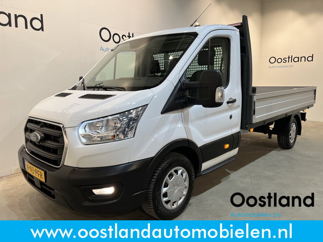 Ford Transit - 350 2.0 TDCI L3H1 Trend 130 PK Open Laadbak / Euro 6 / Airco / Cruise Control / Trekhaak / 49.500 KM !!