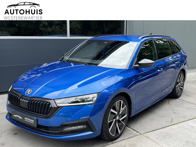 Škoda Octavia - Combi 1.0 e-TSI 110PK DSG Sport Business LED Climate control Sportstoelen Stuurverwarming 18" Velgen