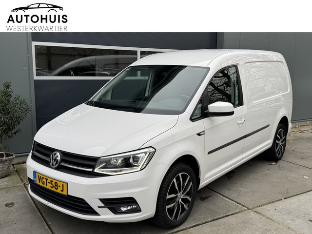 Volkswagen Caddy - 2.0 TDI 102pk DSG L2H1 BMT Maxi C-Edition Navigatie Xenon Voorruit verwarming Apple Carplay