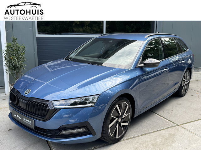 Škoda Octavia - Combi 1.0 e-TSI 110pk DSG Sport Business Edition Plus Climate Control Navigatie 18" LMV Sportstoelen Trekhaak