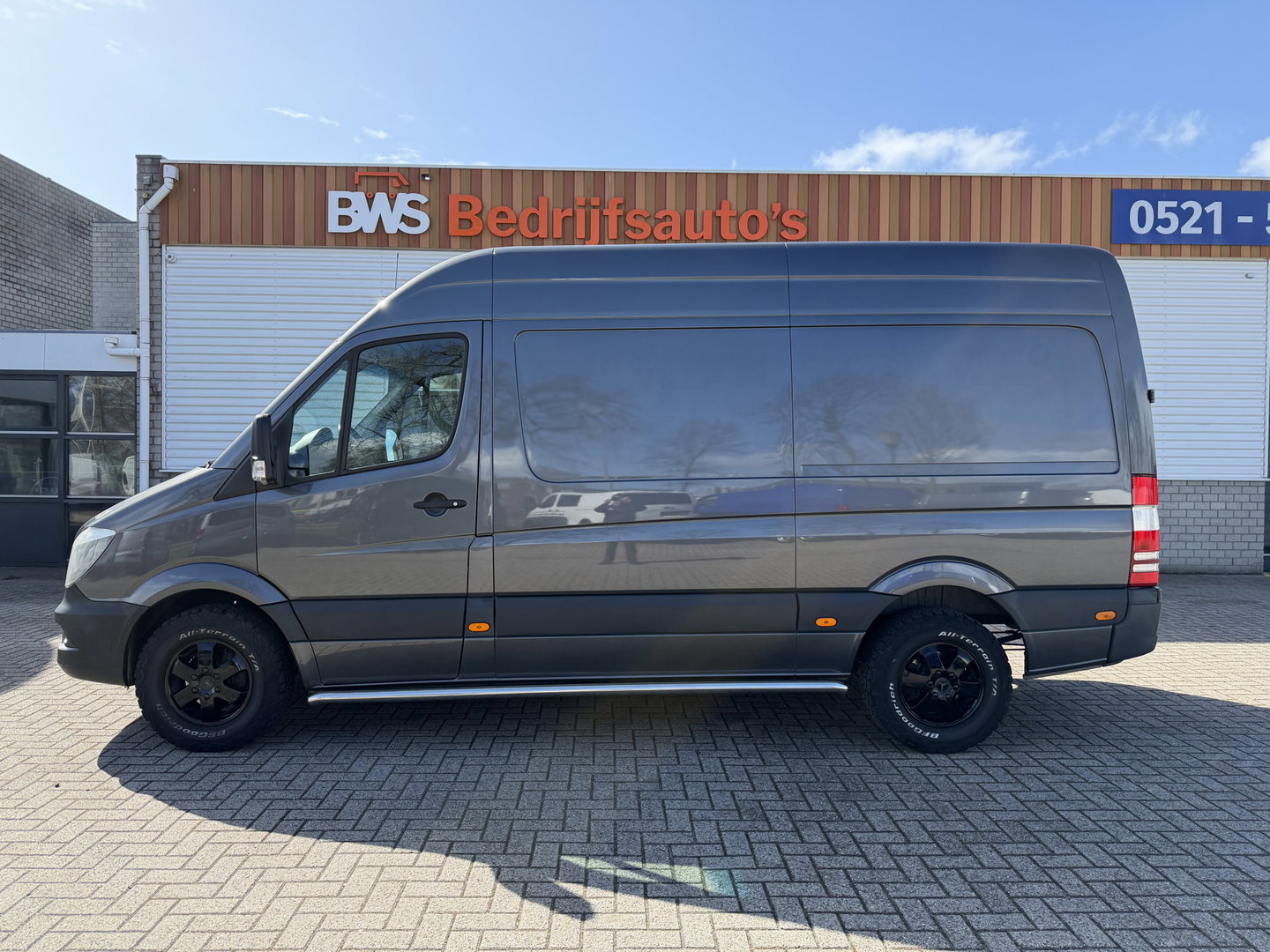Mercedes-Benz Sprinter 314 2.2 CDI 366 HD L2H2 / automaat / trekhaak 3500 kg / euro 6 / bpm vrij / vaste prijs rijklaar € 16.950 ex btw / grijs metallic / airco / cruise control