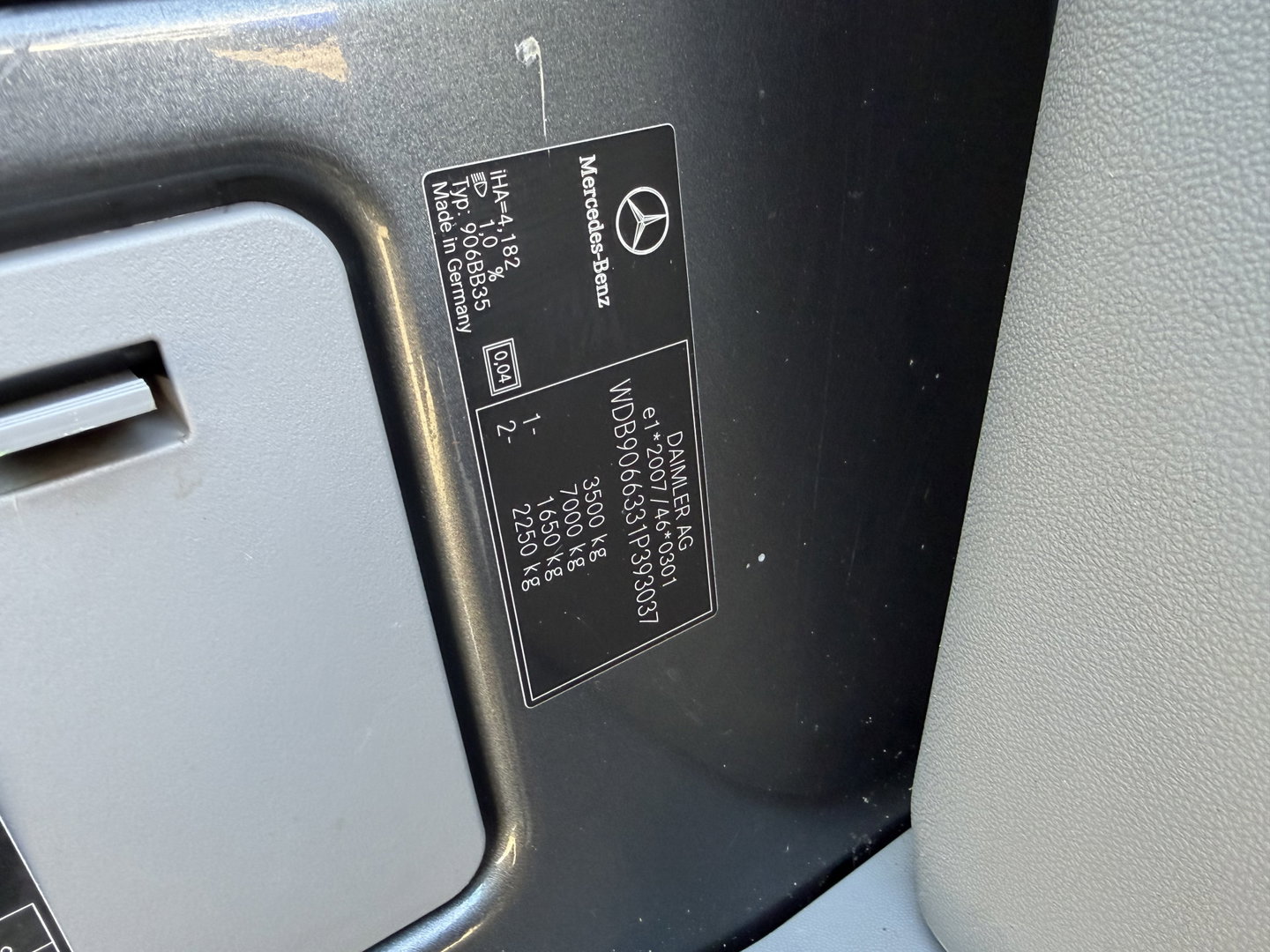 Mercedes-Benz Sprinter 314 2.2 CDI 366 HD L2H2 / automaat / trekhaak 3500 kg / euro 6 / bpm vrij / vaste prijs rijklaar € 16.950 ex btw / grijs metallic / airco / cruise control