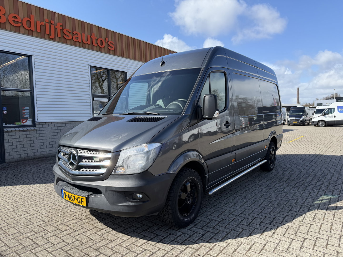 Mercedes-Benz Sprinter 314 2.2 CDI 366 HD L2H2 / automaat / trekhaak 3500 kg / euro 6 / bpm vrij / vaste prijs rijklaar € 16.950 ex btw / grijs metallic / airco / cruise control