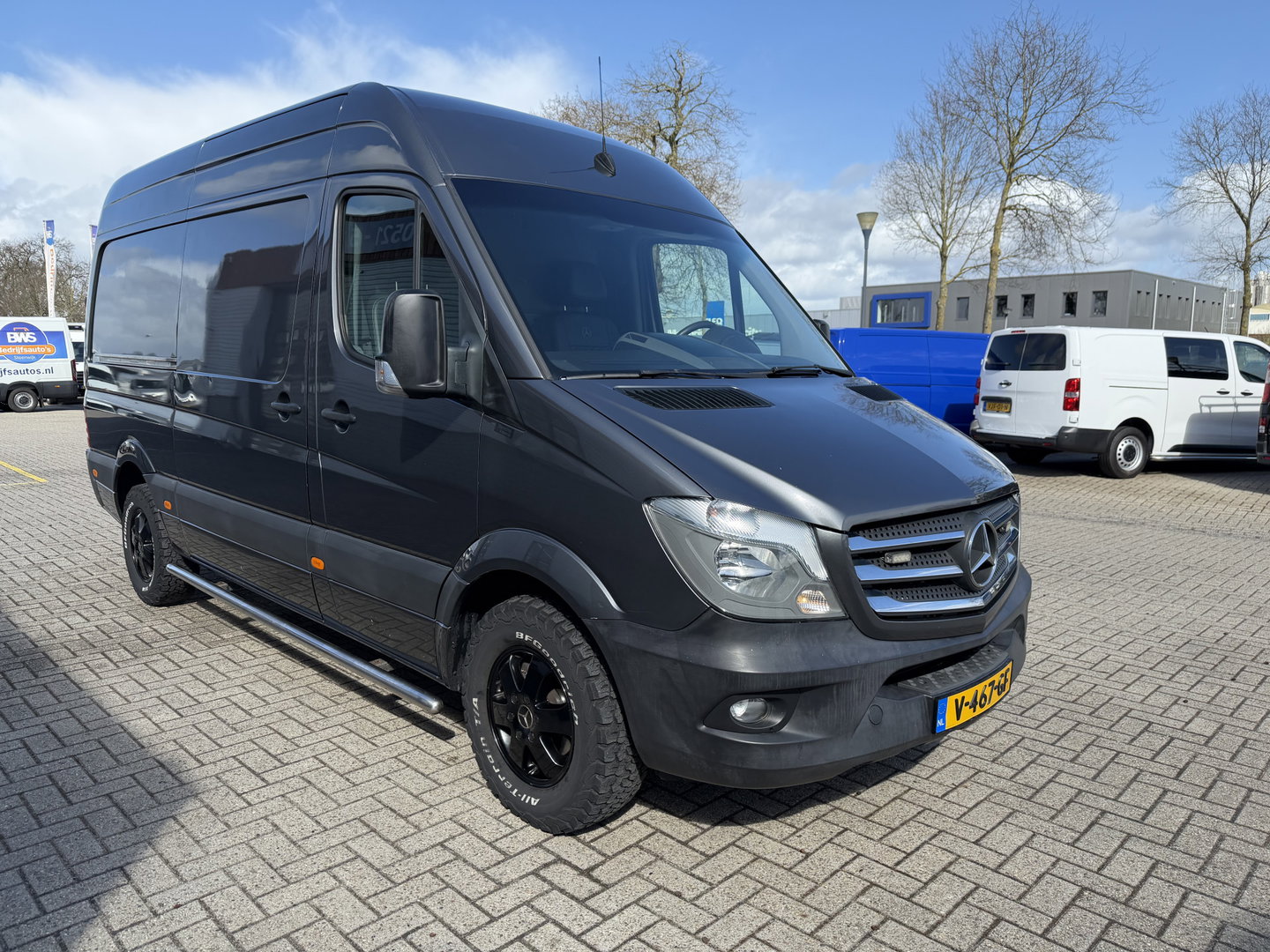 Mercedes-Benz Sprinter 314 2.2 CDI 366 HD L2H2 / automaat / trekhaak 3500 kg / euro 6 / bpm vrij / vaste prijs rijklaar € 16.950 ex btw / grijs metallic / airco / cruise control