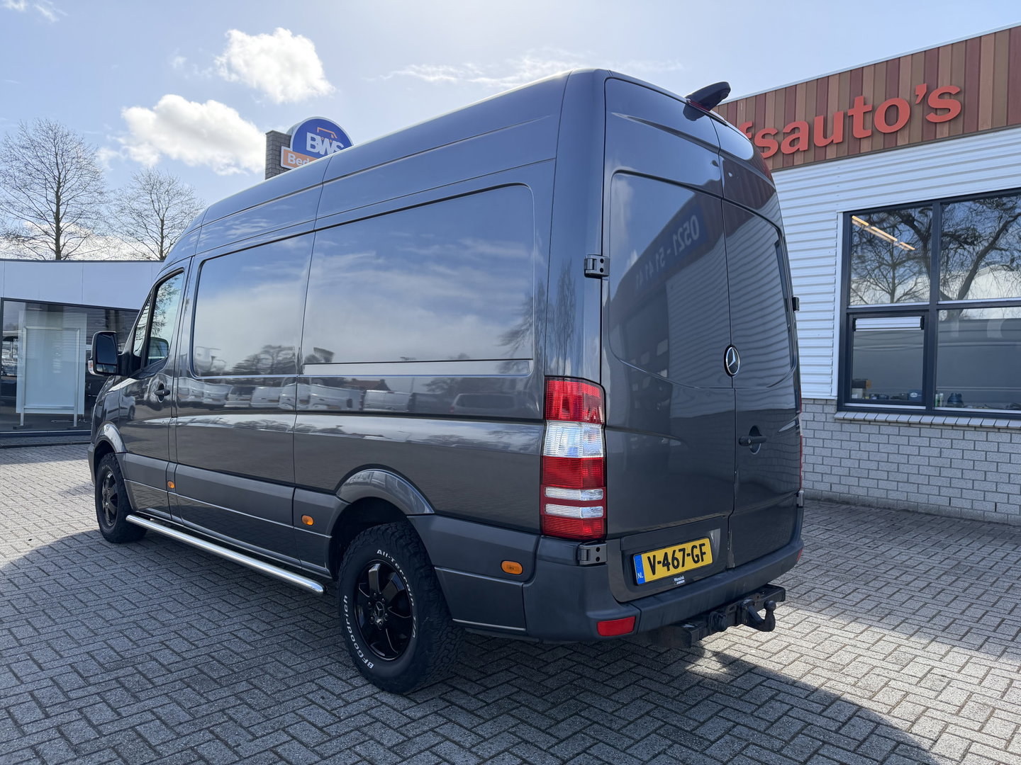 Mercedes-Benz Sprinter 314 2.2 CDI 366 HD L2H2 / automaat / trekhaak 3500 kg / euro 6 / bpm vrij / vaste prijs rijklaar € 16.950 ex btw / grijs metallic / airco / cruise control