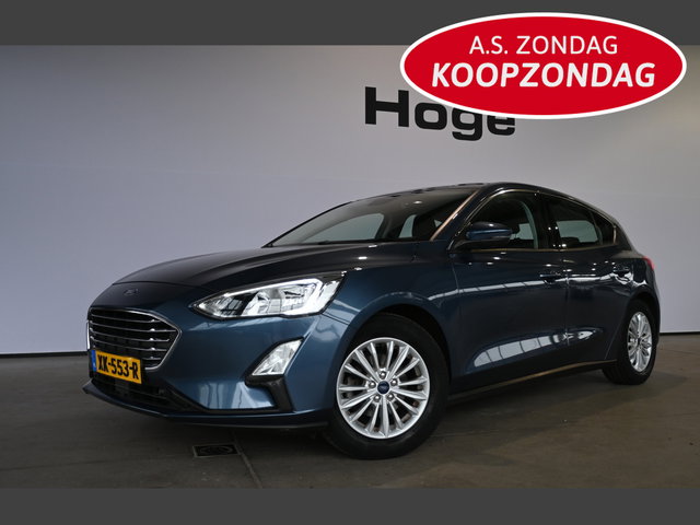 Ford Focus - 1.0 EcoBoost Titanium Business Clima Navigatie Stuur/Stoelverwarming Rijklaarprijs! Inruil Mogelijk!