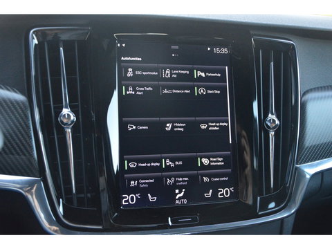 Volvo V90 T5 R-Design | Panormadak | Head-Up Display | Trekhaak | Stoelverwarming | Camera | Adaptive Cruise |