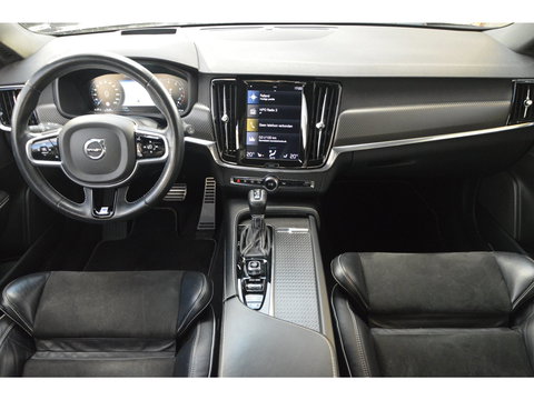 Volvo V90 T5 R-Design | Panormadak | Head-Up Display | Trekhaak | Stoelverwarming | Camera | Adaptive Cruise |