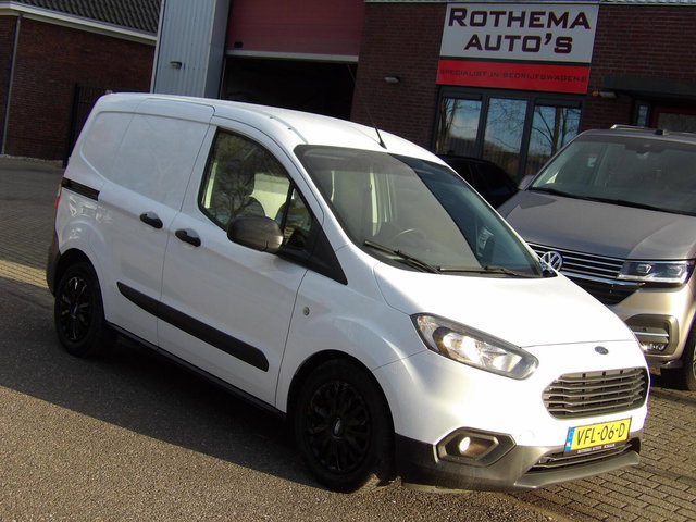 Ford Transit Courier - 1.0 BENZINE ECOBOOST 100PK 2020 1eEIGENAAR AIRCO ZIJSCHUIFDEUR TOPSTAAT