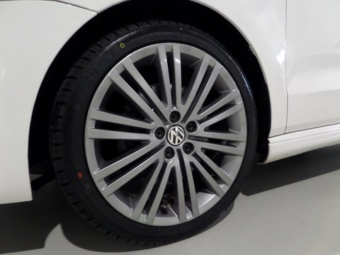 Volkswagen Polo 1.4 TSI BlueGT "Origineel NL!" Automaat! Garantie Navigatie Bluetooth Leer-Alcantara 17"Velgen Parkeersensoren