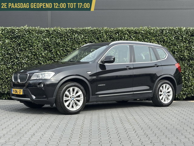 BMW X3 - xDrive20d Executive, NAVI, CRUISE CONTROL, CLIMATE CONTROL, STOELVERWARMING, PDC, LED, HALF-LEDER, TREKHAAK, LICHTMETAAL 18"