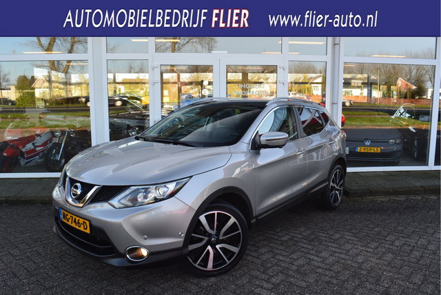 Nissan QASHQAI - 1.2 116PK Tekna ✅ Pano ✅ Camera ✅ Clima ✅Leder ✅ Cruise✅ PDC ✅ Orig. NL ✅