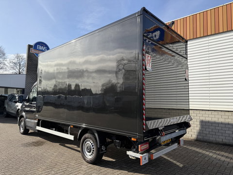 MAN TGE 35 2.0 Lang L4 Super Hoog 177pk bakwagen met Dhollandia laadklep / euro 6 / bpm vrij / vaste prijs rijklaar € 38.950 ex btw / lease vanaf € 636 / zwart metallic
