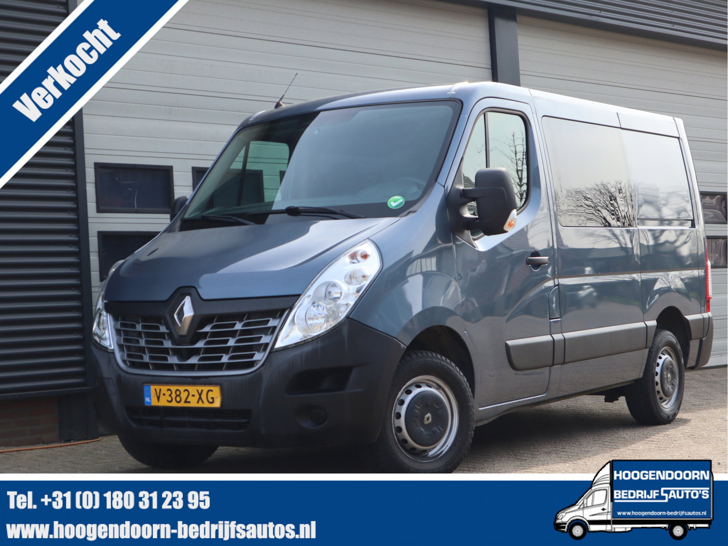 Renault Master T33 2.3 dCi 131pk Euro 6 L1H1 - DC 7 Pers. - Trekhaak - Camera
