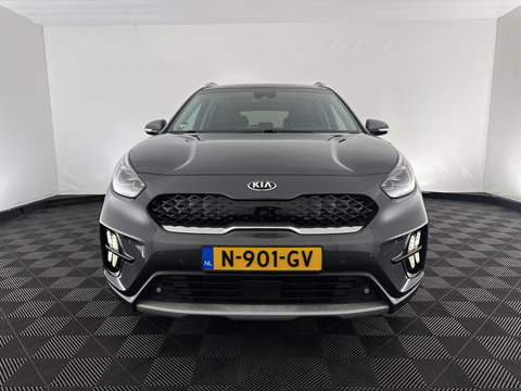 Kia Niro 1.6 GDi Hybrid DynamicPlusLine (INCL.BTW) Aut. *LEATHER | FULL-LED | ADAPTIVE-CRUISE | BLINDSPOT | HEATED-COMFORTSEATS | CAMERA | KEYLESS | NAVI-FULLMAP | AMBIENTLIGHT | LANE-ASSIST | 16''ALU*