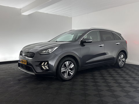 Kia Niro 1.6 GDi Hybrid DynamicPlusLine (INCL.BTW) Aut. *LEATHER | FULL-LED | ADAPTIVE-CRUISE | BLINDSPOT | HEATED-COMFORTSEATS | CAMERA | KEYLESS | NAVI-FULLMAP | AMBIENTLIGHT | LANE-ASSIST | 16''ALU*