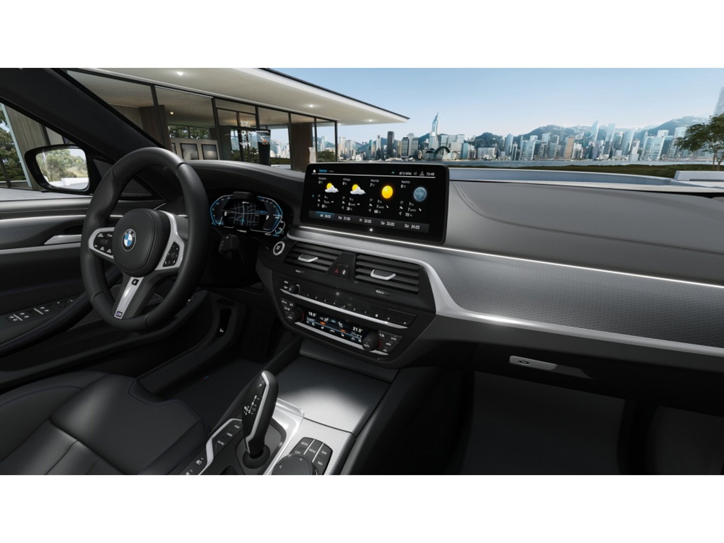 BMW 5 Serie 530e 292PK X-Drive M-Sport / Softclose / Individual / 360° / M-S