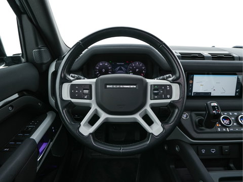 Land Rover Defender 110 2.0 P400e 110 XS Edition (Plug-in) (INCL.BTW) *PANO | LUXURY-LEATHER | FULL-LED | MERIDIAN-SOUND | BLIND-SPOT | TOP-VIEW | AIR-SUSPENSION | CCS-FASTLOADER | HEATED-COMFORTSEATS | KEYLESS | CARPLAY | LANE-ASISSIT | DAB+ | 20''A