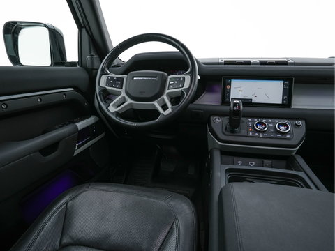 Land Rover Defender 110 2.0 P400e 110 XS Edition (Plug-in) (INCL.BTW) *PANO | LUXURY-LEATHER | FULL-LED | MERIDIAN-SOUND | BLIND-SPOT | TOP-VIEW | AIR-SUSPENSION | CCS-FASTLOADER | HEATED-COMFORTSEATS | KEYLESS | CARPLAY | LANE-ASISSIT | DAB+ | 20''A
