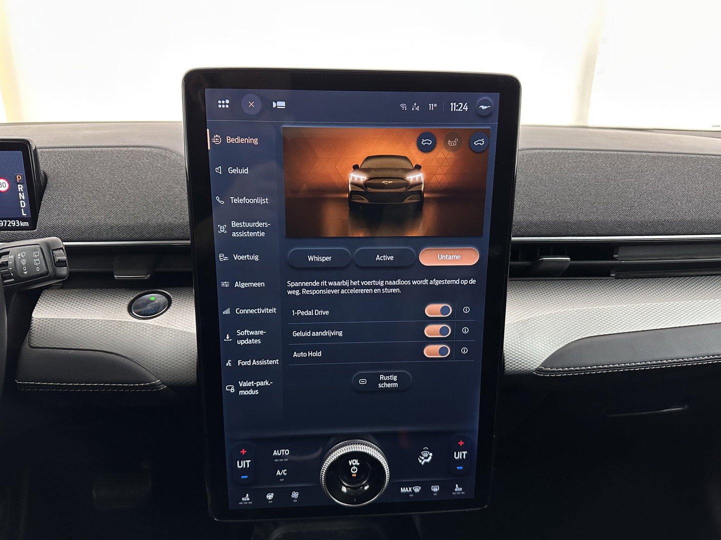 Ford Mustang Mach-E RWD 75 kWh [ 3-Fase ] (INCL.BTW) *LEATHER | FULL-LED | DAB | DIGI-COCKPIT | KEYLESS | NAVI-FULLMAP | CARPLAY | HEATED-COMFORTSEATS | TOPVIEW | ADAPTIVE-CRUISE | PRIVACY-GLASS | 18'' ALU*