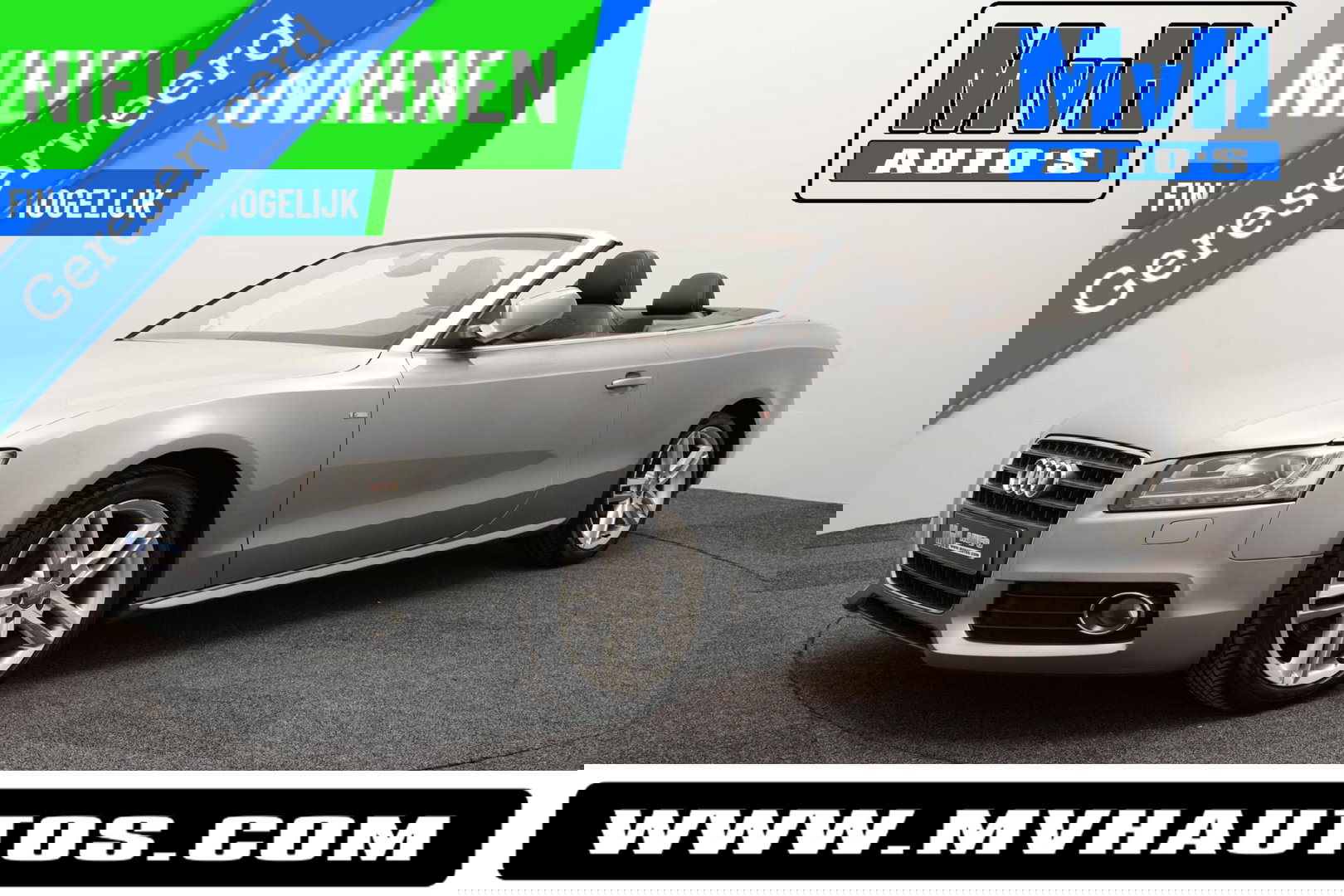 Audi A5 Cabriolet 2.0 TFSI 2x S-Line|18 INCH|STOELVERW|XENON