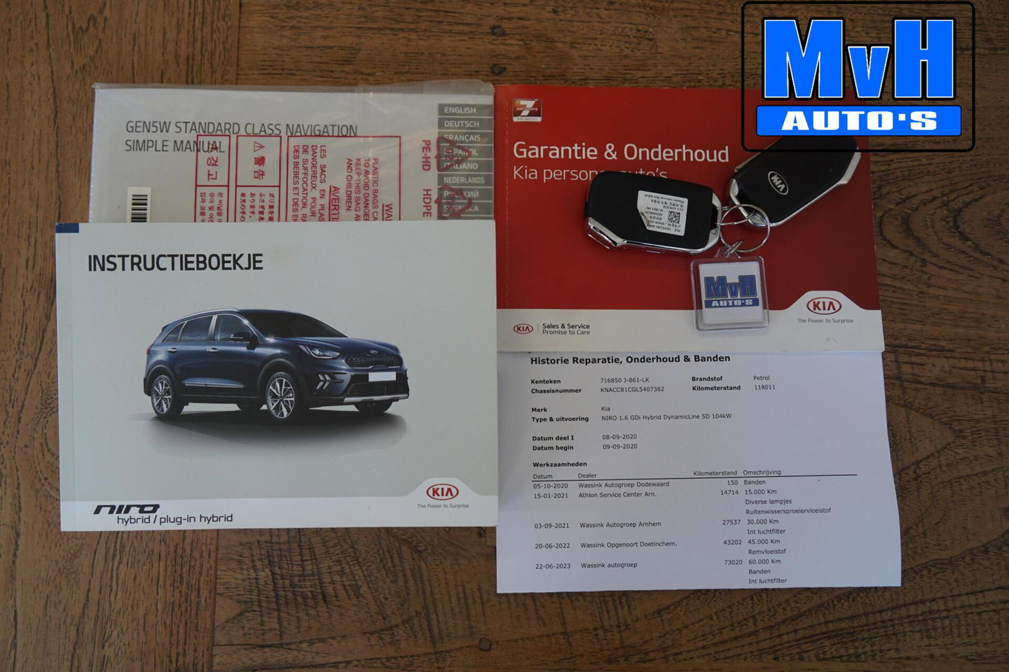 Kia Niro 1.6 GDi Hybrid DynamicLine|ADAP.CRUISE|TREKH|CAMERA