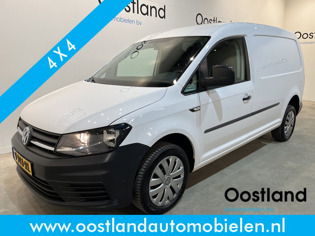 Volkswagen Caddy - 2.0 TDI L2H1 4Motion Maxi 150 PK DSG Automaat / Airco / CarPlay / Cruise Control / Trekhaak / Navigatie /