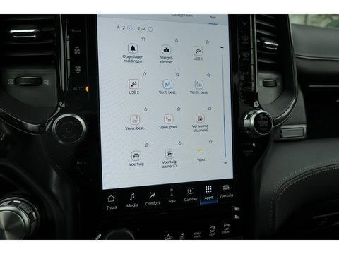 Dodge Ram 1500 5.7 V8 401pk 4x4 Limited LPG G3 Widebody Black&Red Luchtvering Trekhaak Head-up Harman/kardon Sidebars CUSTOM!!