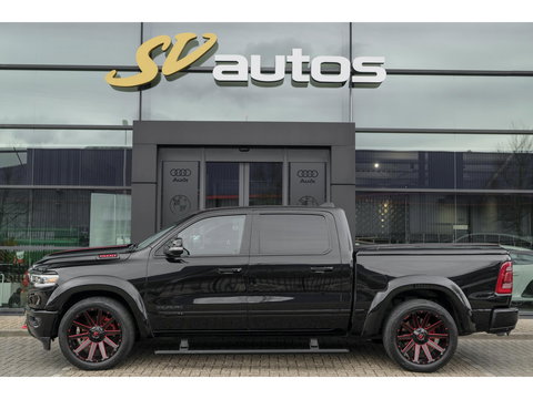 Dodge Ram 1500 5.7 V8 401pk 4x4 Limited LPG G3 Widebody Black&Red Luchtvering Trekhaak Head-up Harman/kardon Sidebars CUSTOM!!