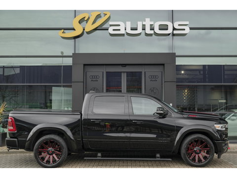 Dodge Ram 1500 5.7 V8 401pk 4x4 Limited LPG G3 Widebody Black&Red Luchtvering Trekhaak Head-up Harman/kardon Sidebars CUSTOM!!